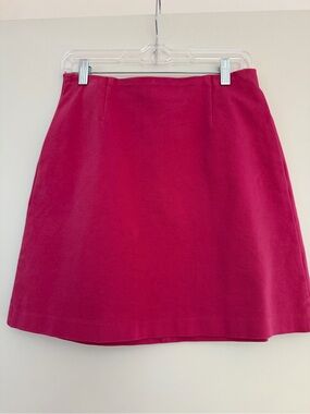 Uniqlo Bright Fuchsia A-Line Skirt
